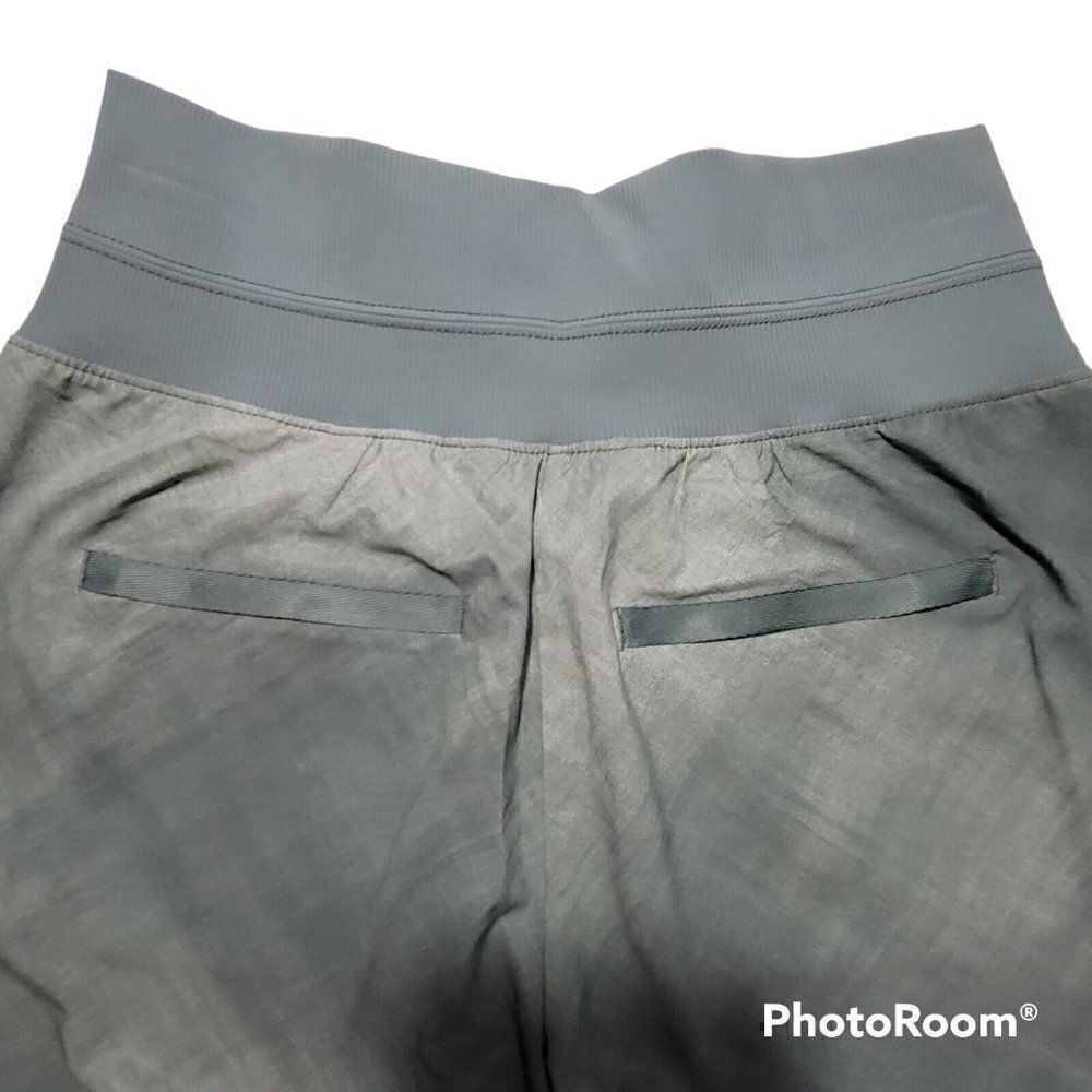 Athleta Crop Pants Womens Sz 2 Nolita Slim Tapered Athleisure Minimalistic Grey - Picture 11 of 16